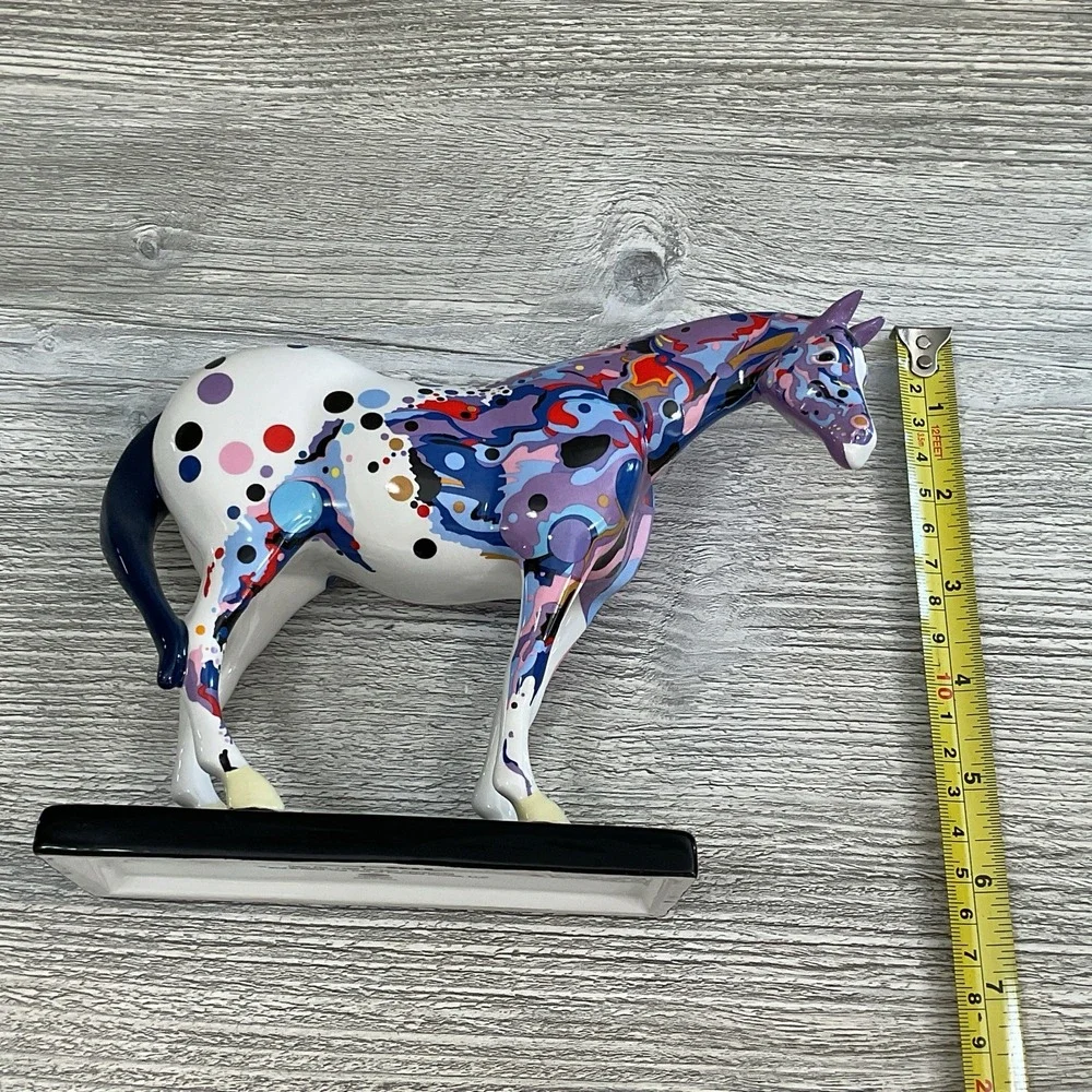 Trail of Painted Ponies Mosaic Appaloosa Pony 1E/6080 w/ Box 2003